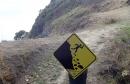 Warning sign on Urupukapuka trail